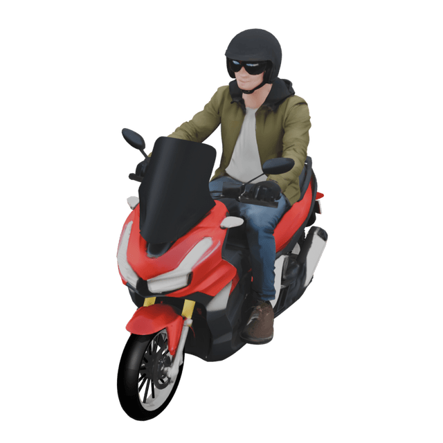 Honda Adv 160 3D model