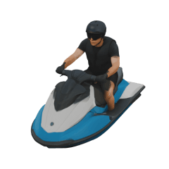 Jetski 3D model
