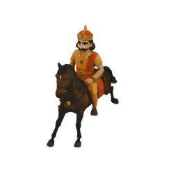 King on Horse