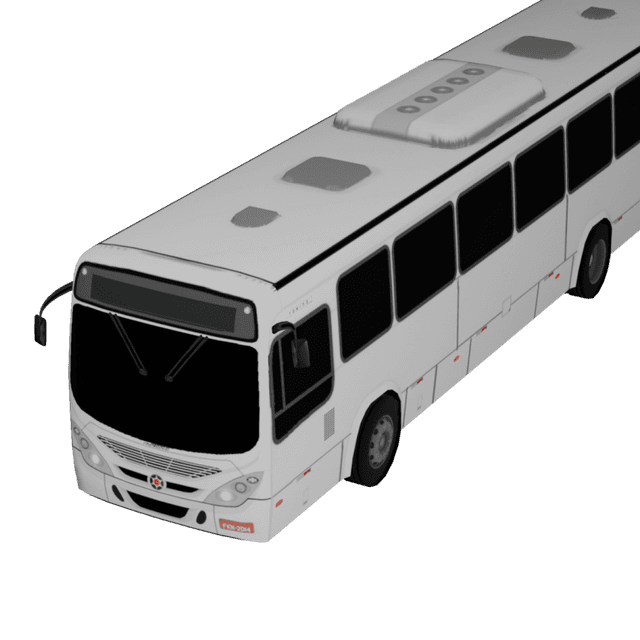City Coach Bus 3D model