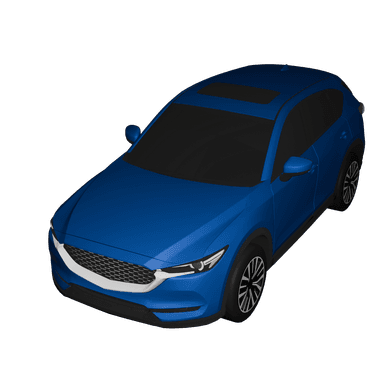 Mazda 3D model for Travel Animator