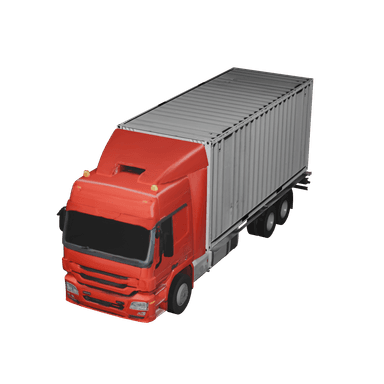 MB Actros Truck 3D model