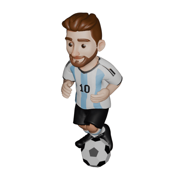 Footballer 2 3D model