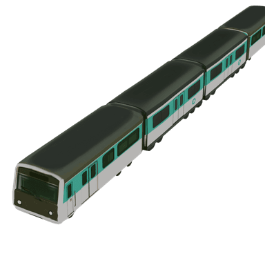Paris Metro 3D model