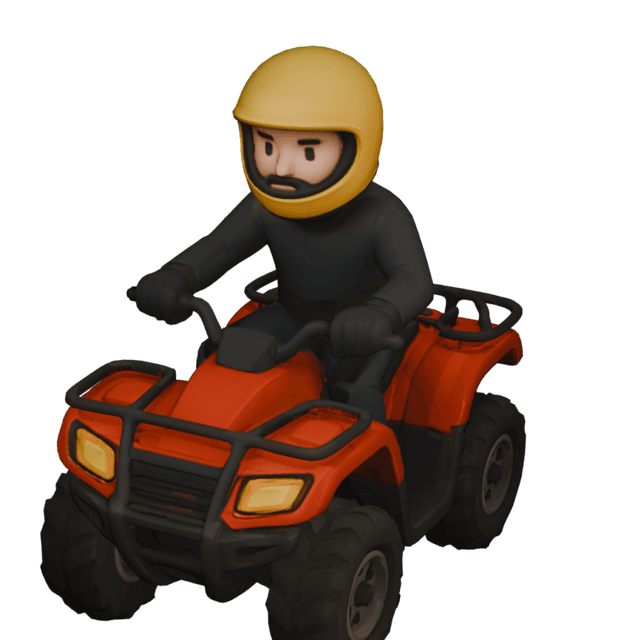 Quad Bike 3D model
