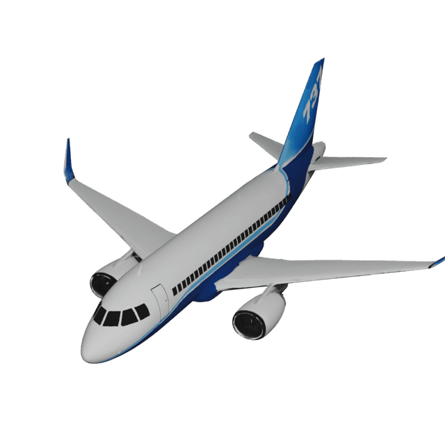 Plane 3D model
