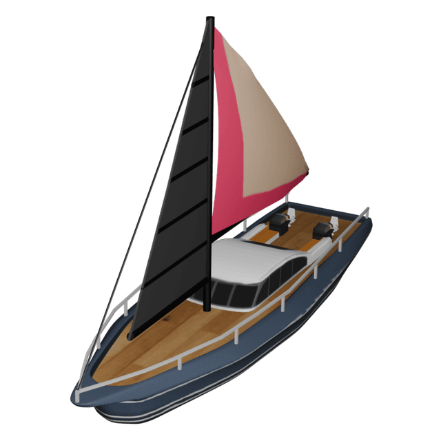 Sail Boat 3D model