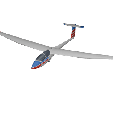 Sailplane 3D model
