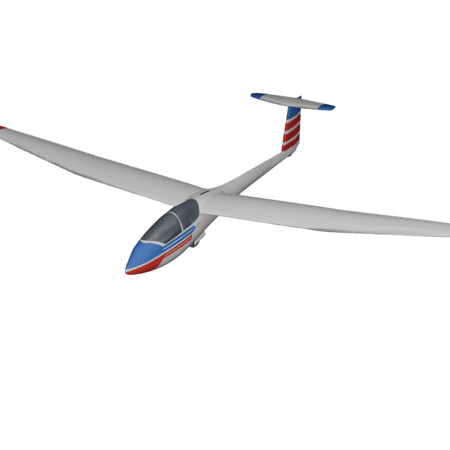 Sailplane 3D model