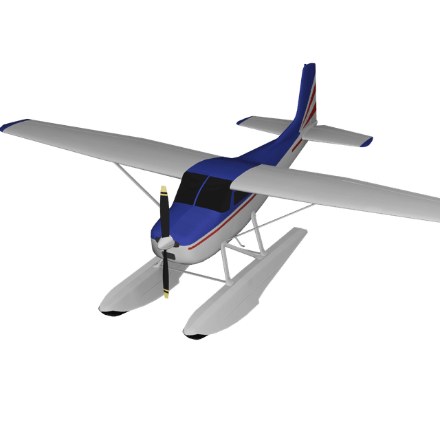 Seaplane 3D model