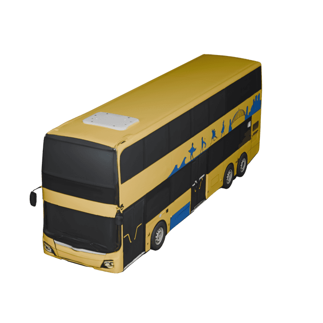 Sydney Double-Deck Bus 3D model