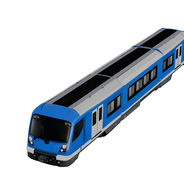 Sydney Train 3D model