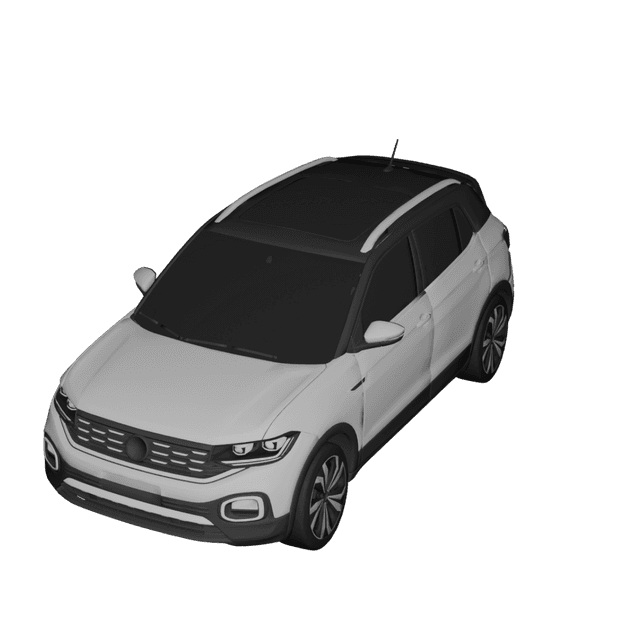 T Roc 3D model