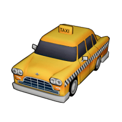 Taxi 3D model