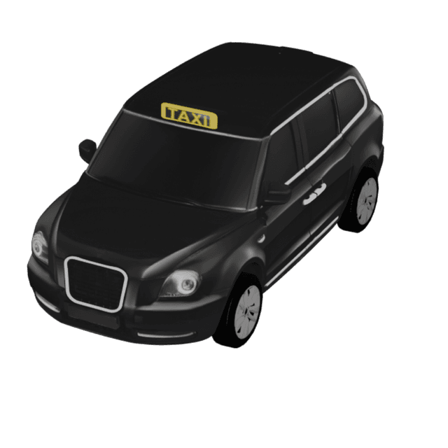 Taxi-Black 3D model