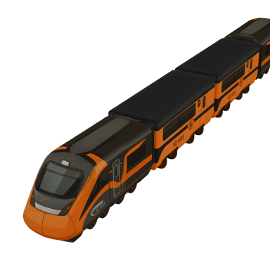 Vande Bharat 3D model