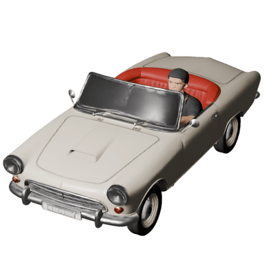 Vintage Car 3D model