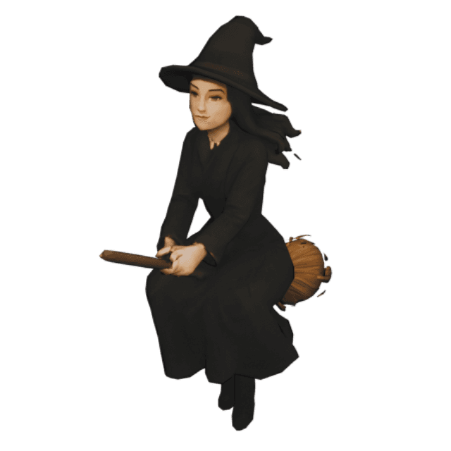 Witch 3D model