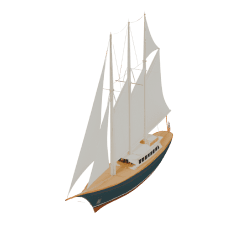 Old Sail Boat