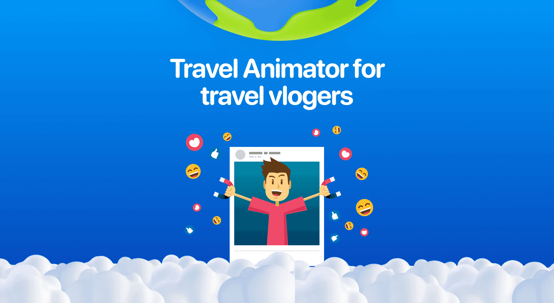 Travel Animator for Travel Vloggers