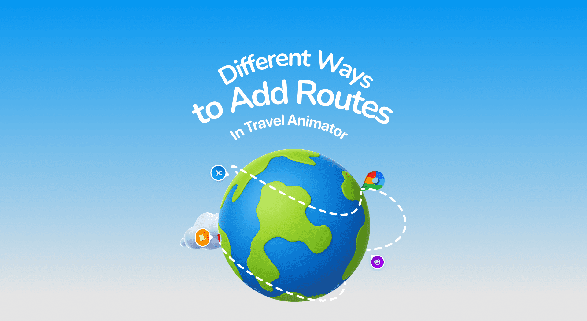 Different Ways to Add Routes in TravelAnimator