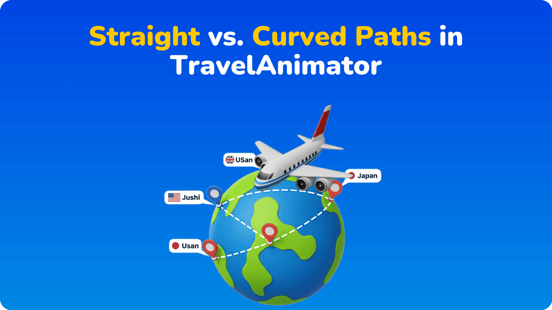 Straight vs. Curved Paths in TravelAnimator