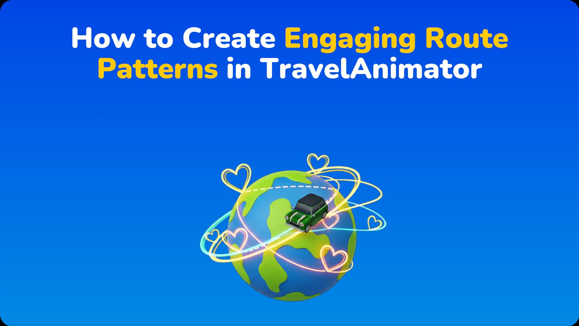 How to Create Engaging Route Patterns in TravelAnimator