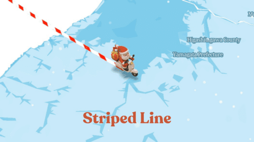 Striped line in TravelAnimator
