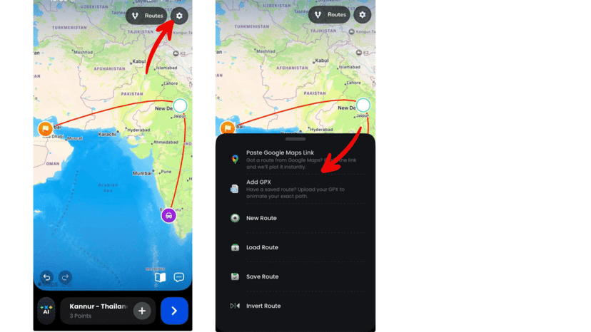 How to Create a Stunning Travel Recap Map with Travel Animator