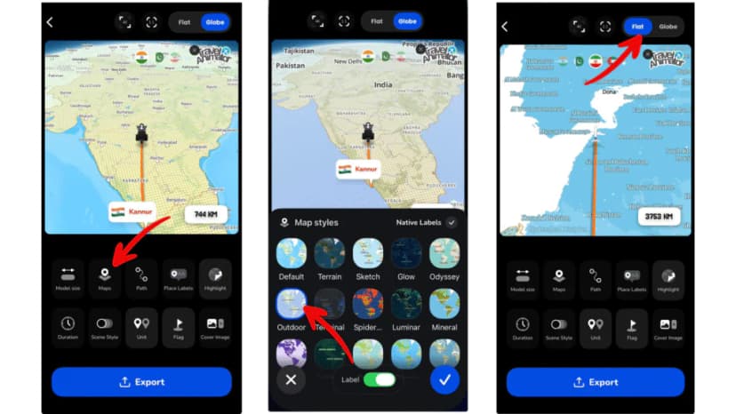 How to Create a Stunning Travel Recap Map with Travel Animator