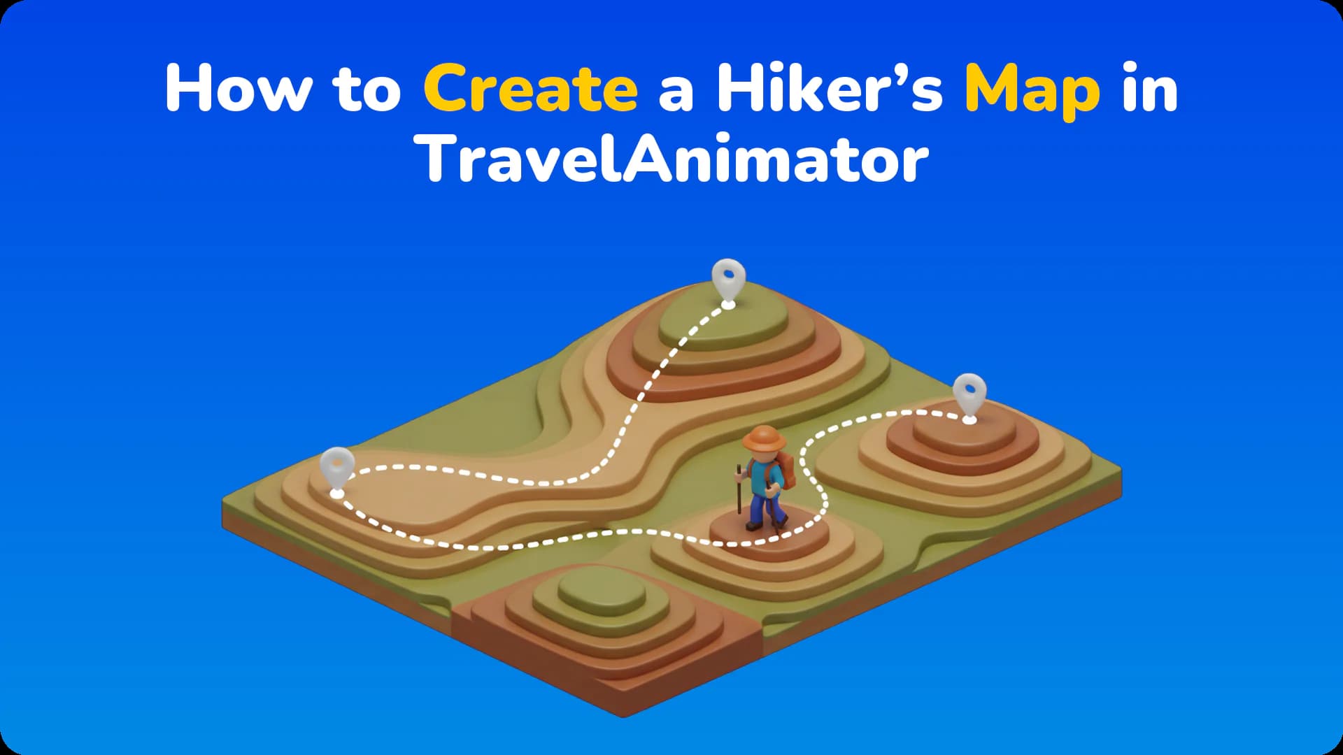 How to Create a Hiker’s Map in TravelAnimator
