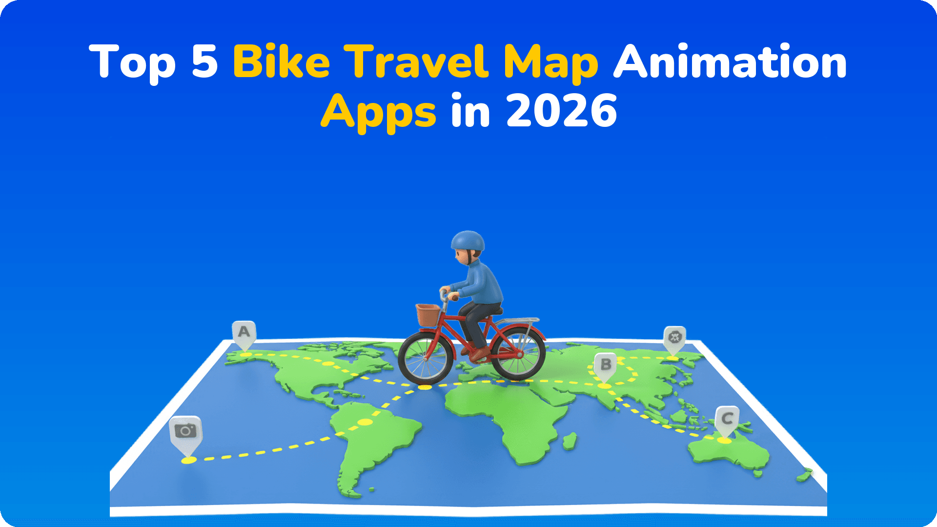 Top 5 Bike Travel Map Animation Apps in 2026