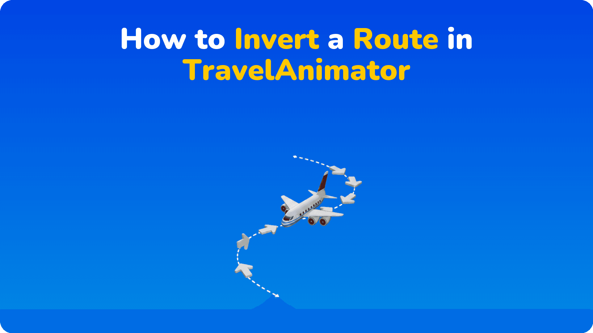 How to Invert a Route in TravelAnimator