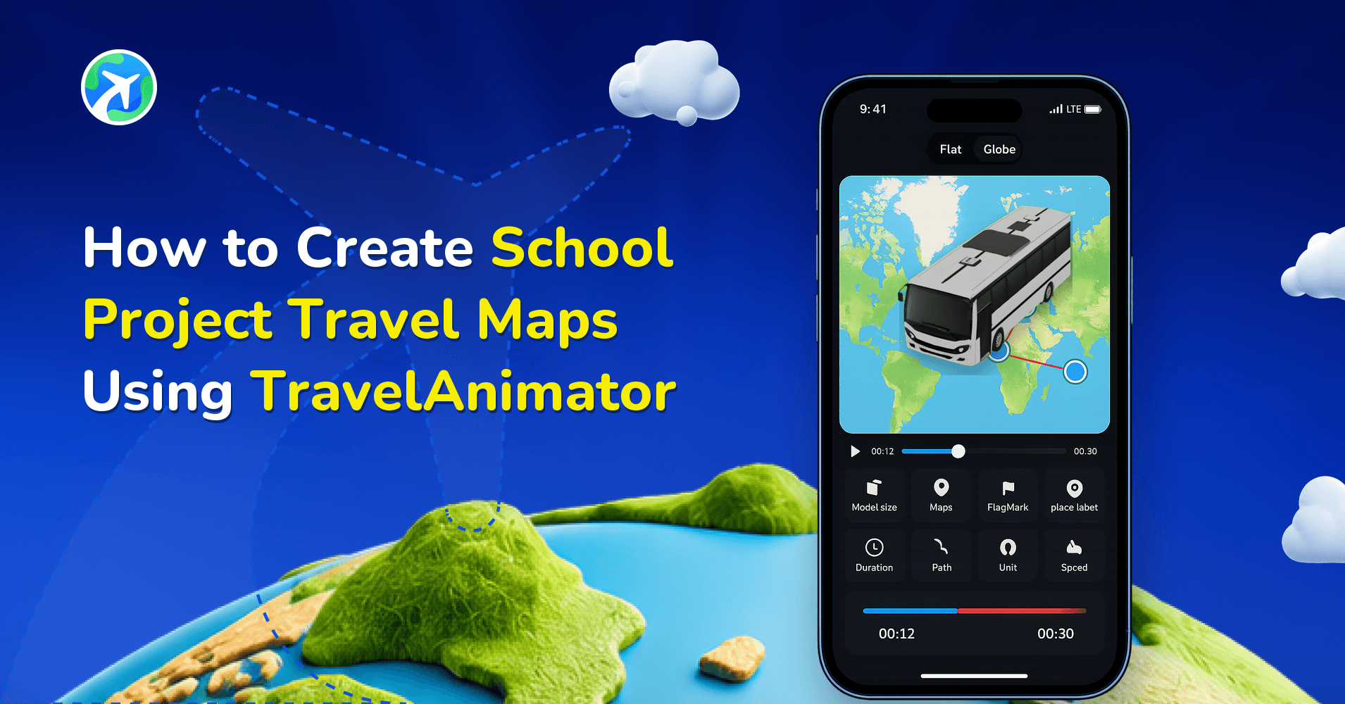 How to Create School Project Travel Maps Using TravelAnimator