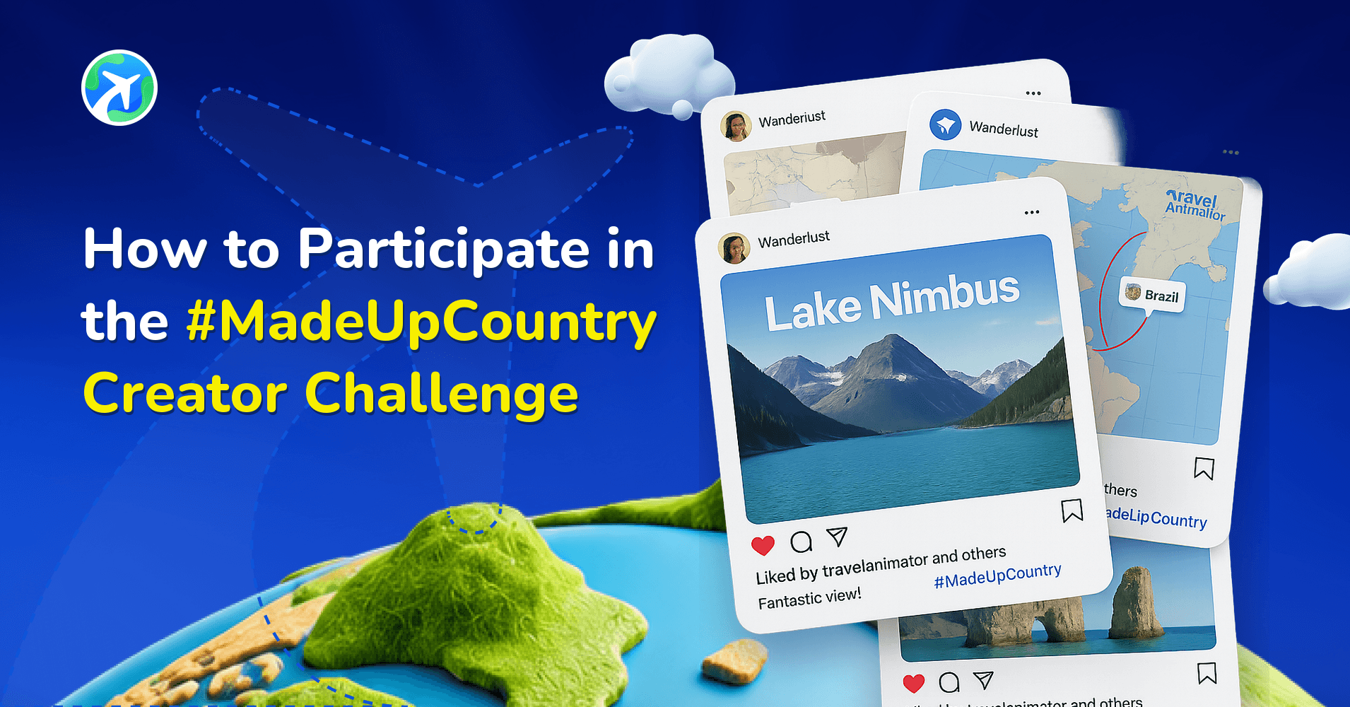 How to Participate in the #MadeUpCountry Creator Challenge