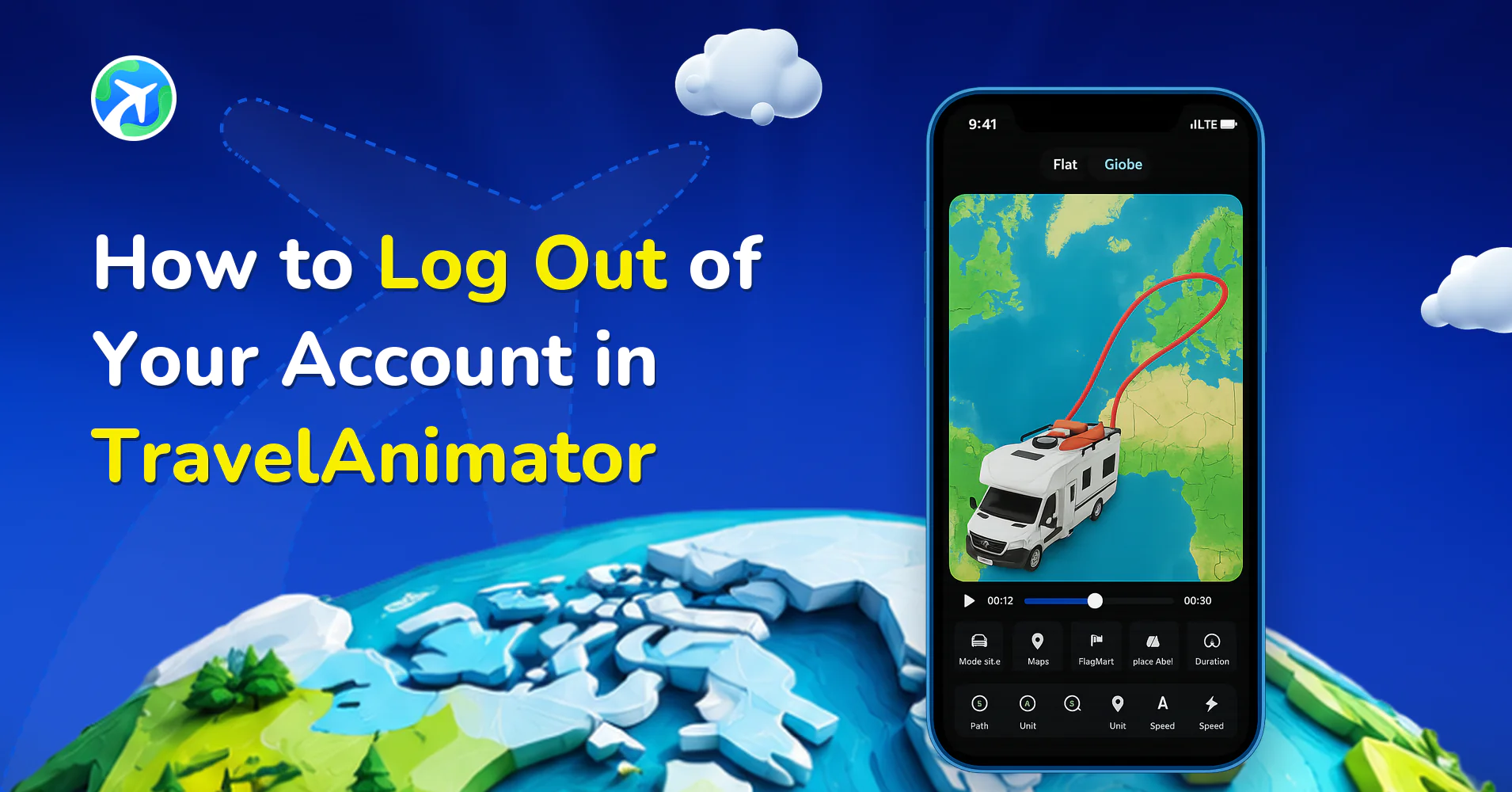 How to Log Out of Your Account in TravelAnimator