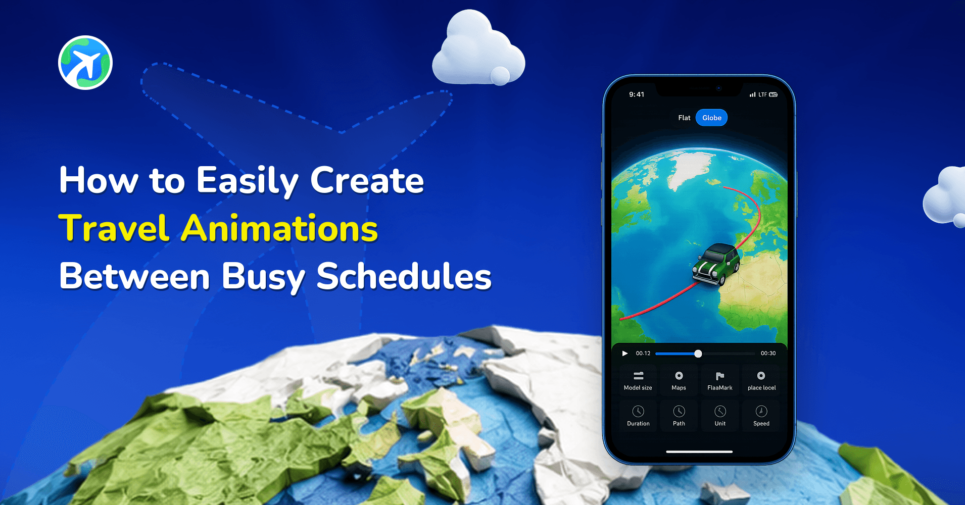 How to Easily Create Travel Animations Between Busy Schedules