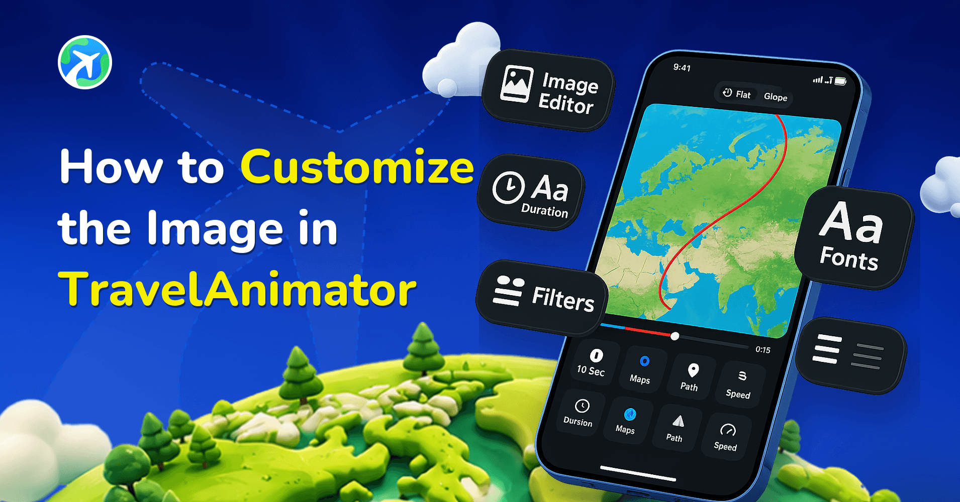 How to Customize the Image in TravelAnimator
