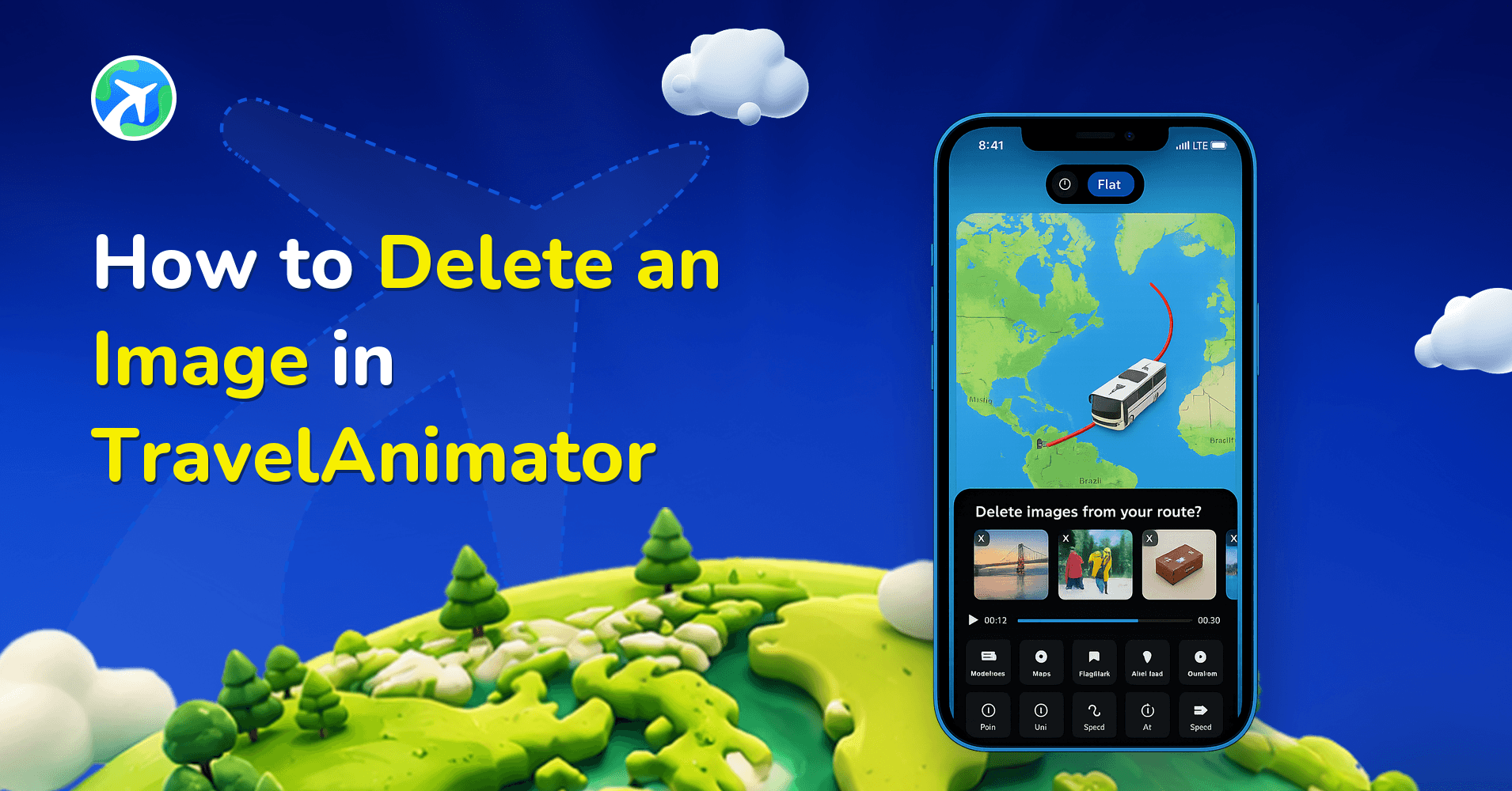 How to Delete an Image in TravelAnimator