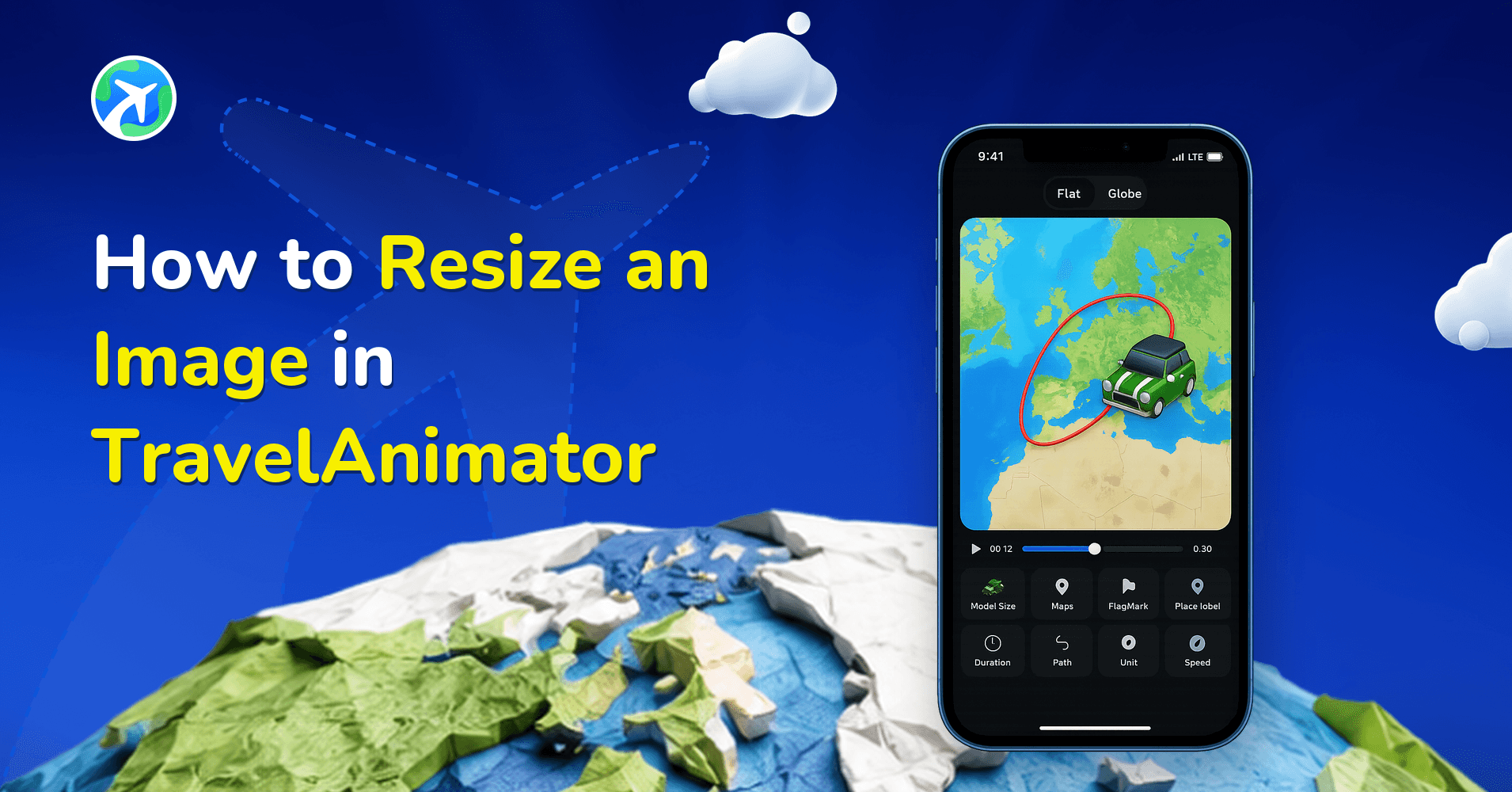 How to Resize an Image in TravelAnimator