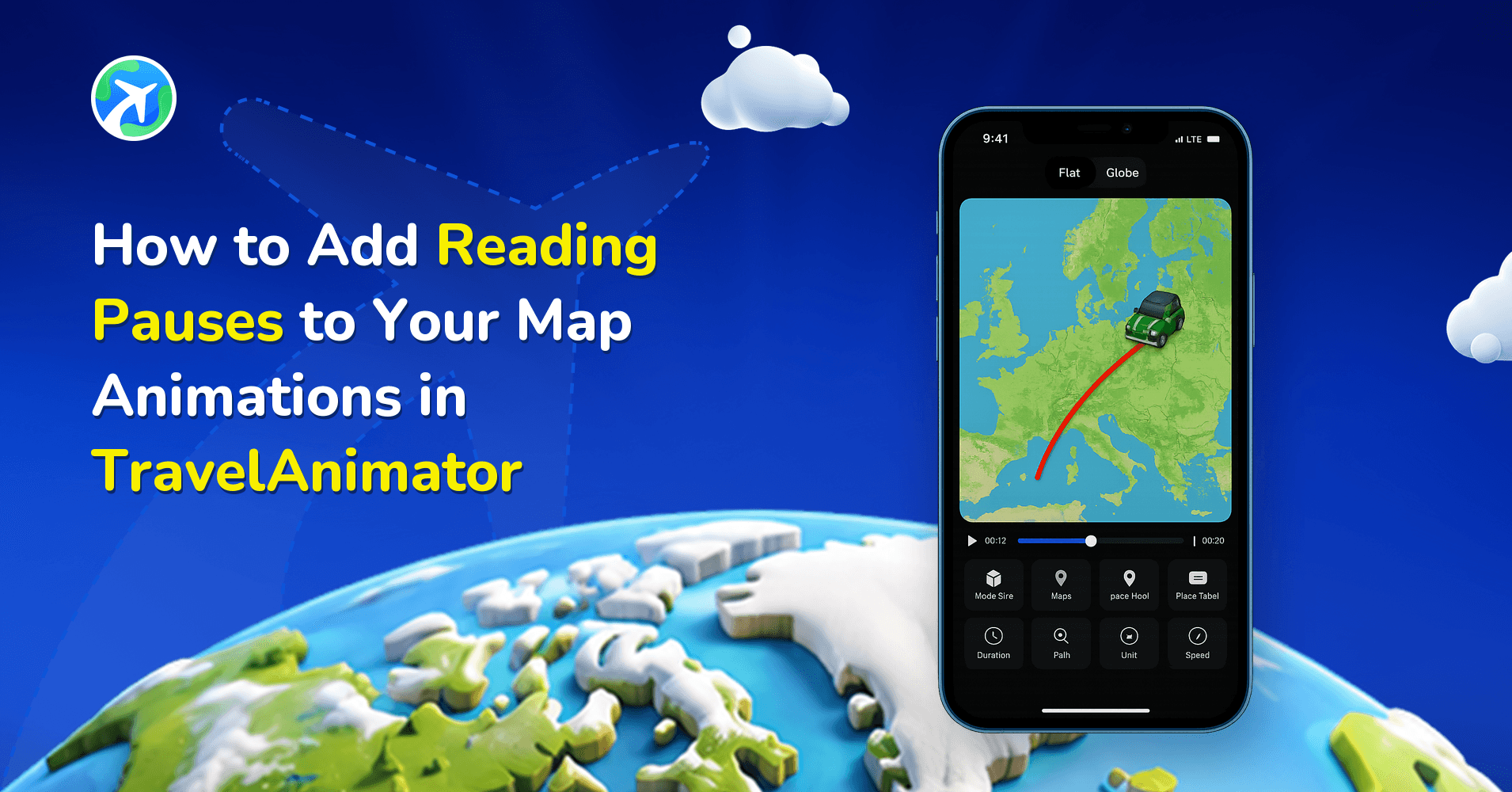 How to Add Reading Pauses to Your Map Animations in TravelAnimator