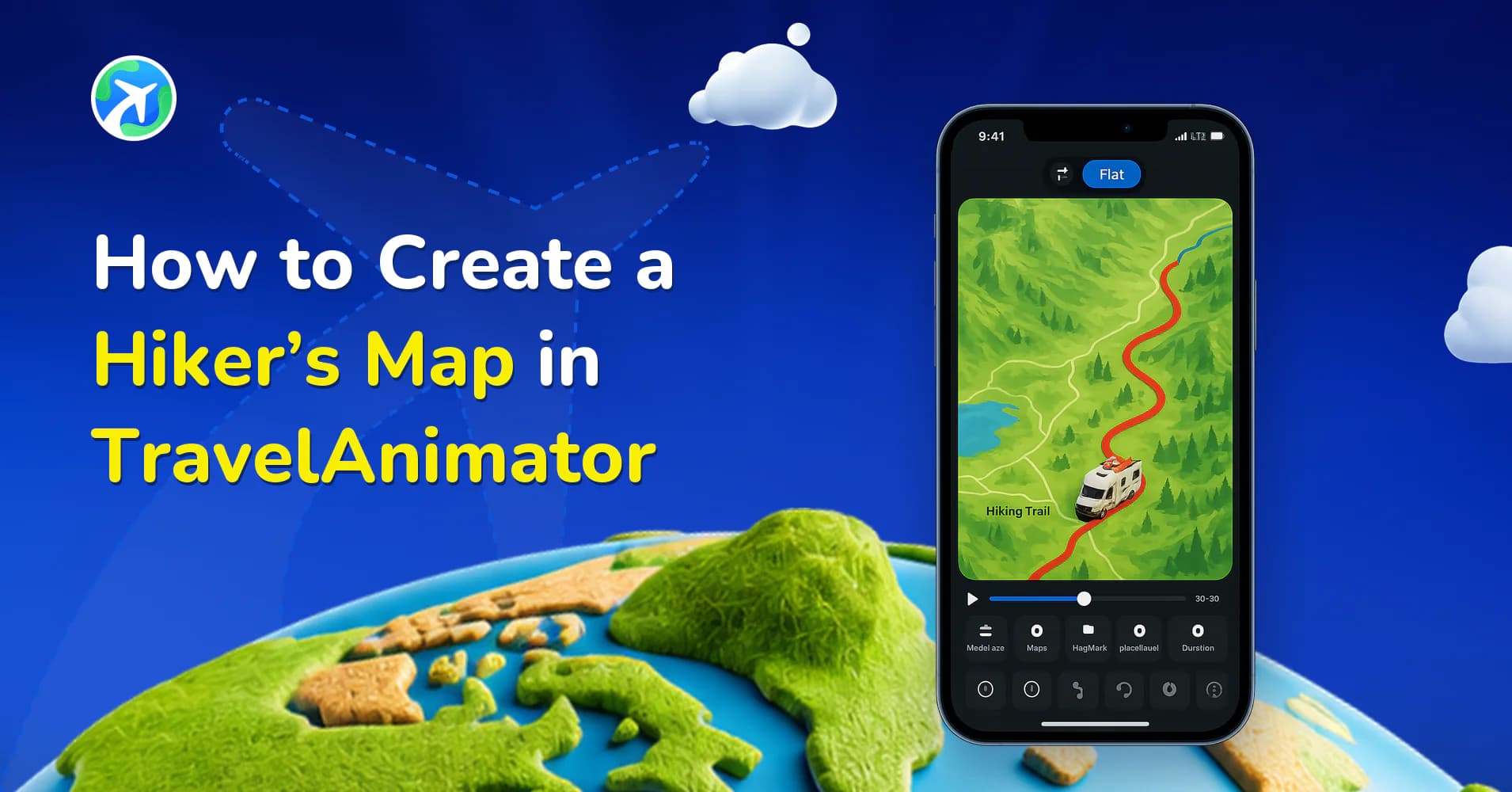 How to Create a Hiker’s Map in TravelAnimator