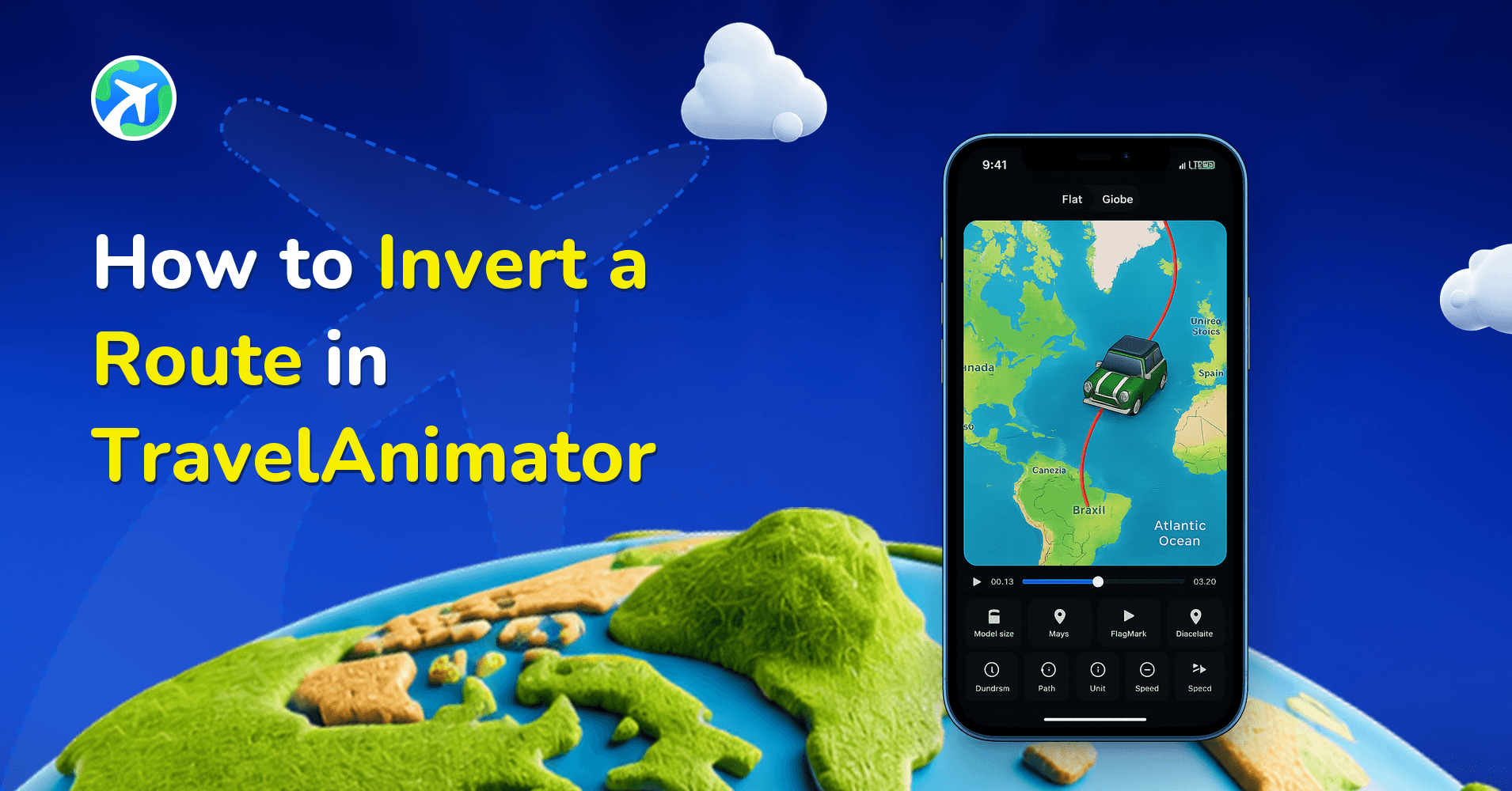 How to Invert a Route in TravelAnimator