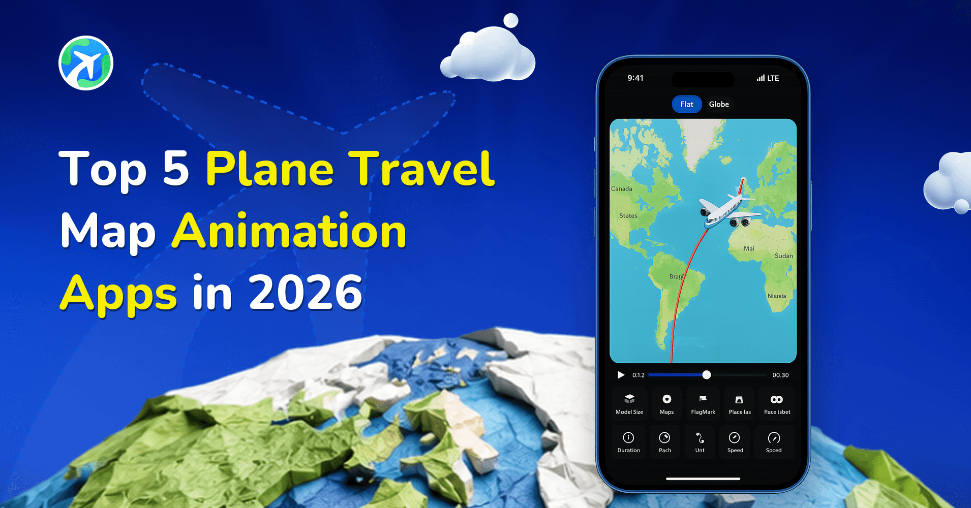 Top 5 Plane Travel Map Animation Apps in 2026