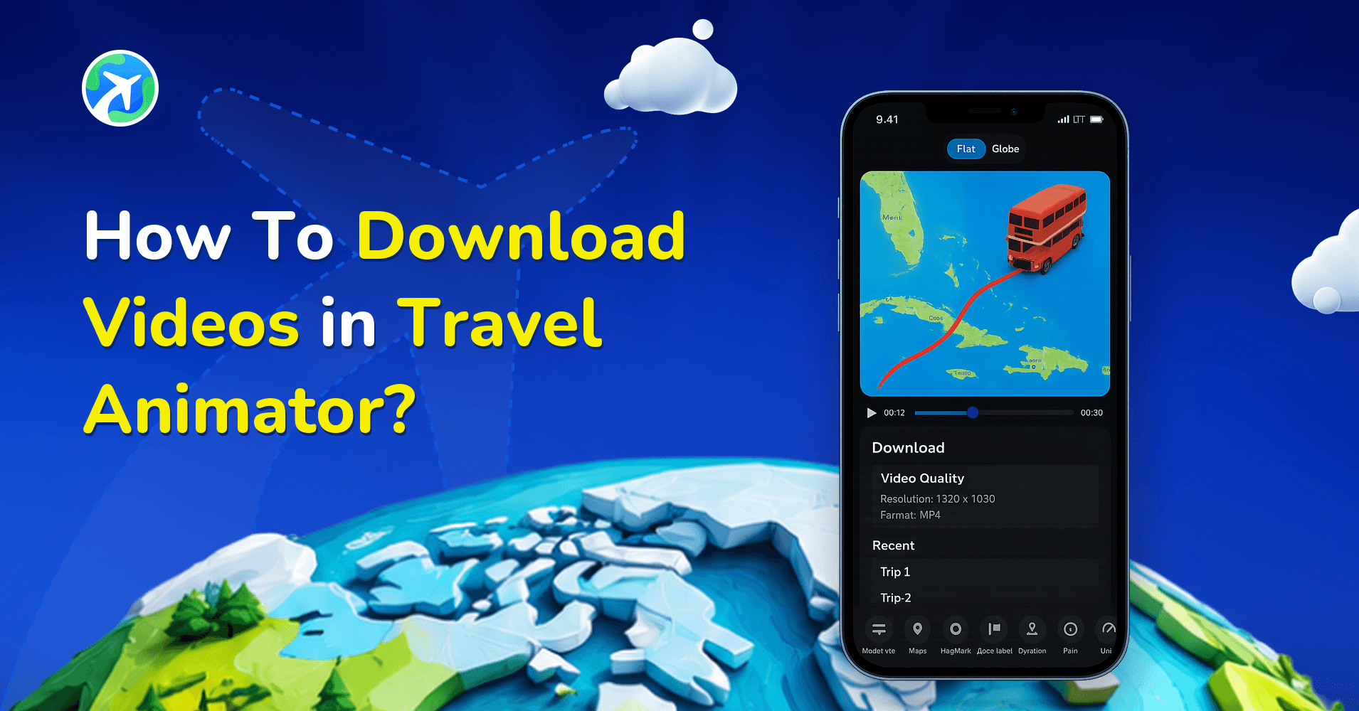 How To Download Videos in Travel Animator?