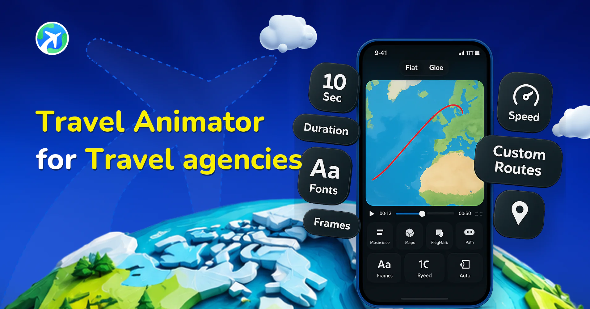 Travel Animator for Travel agencies
