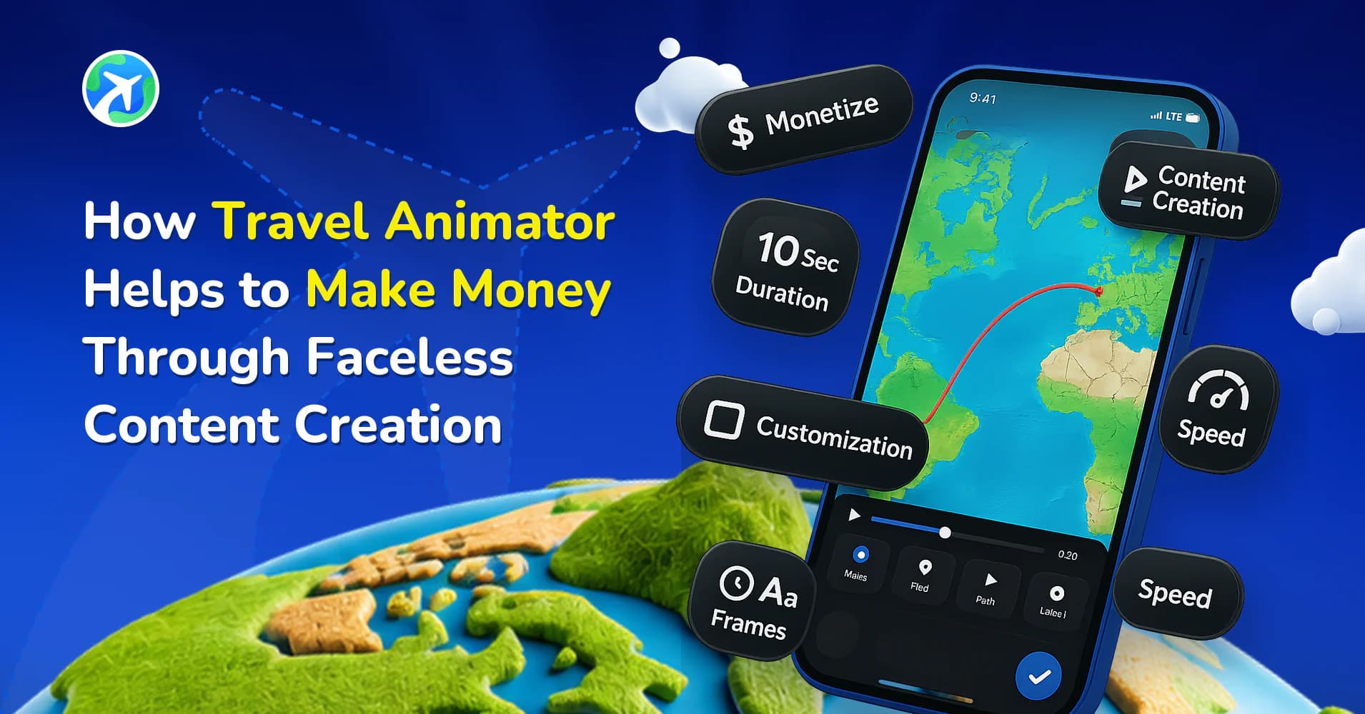 How Travel Animator Helps to Make Money Through Faceless Content Creation