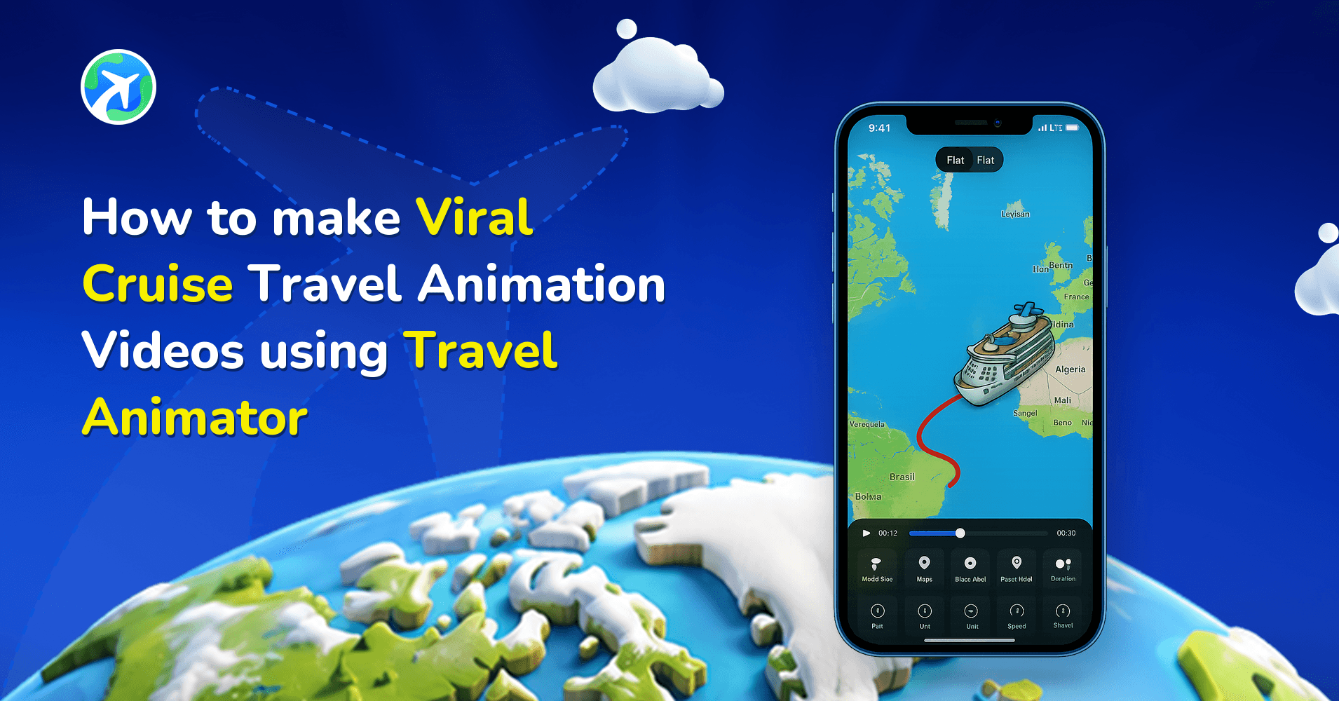 How to make Viral Cruise Travel Animation Videos using Travel Animator
