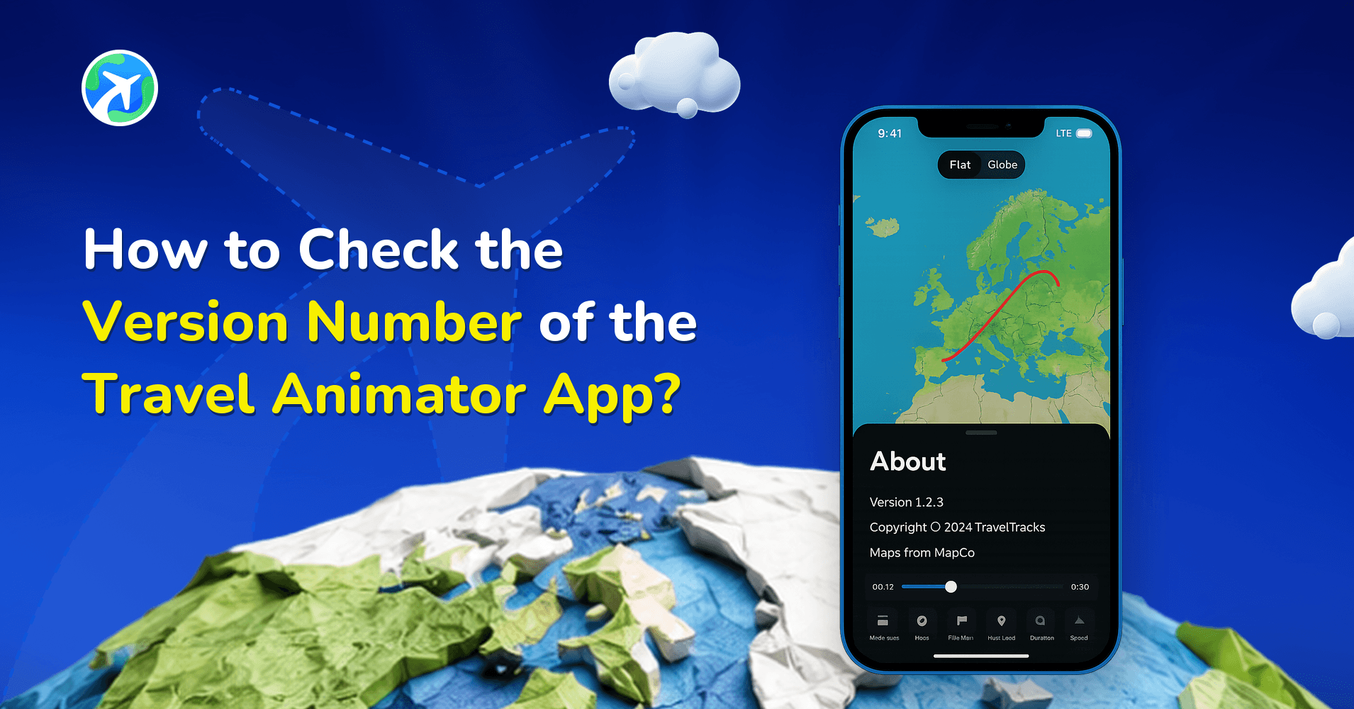 How to Check the Version Number of the Travel Animator App?