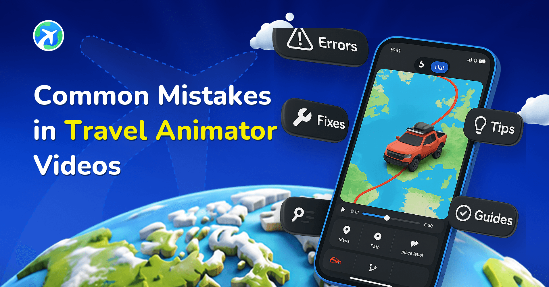 Common Mistakes in Travel Animator Videos
